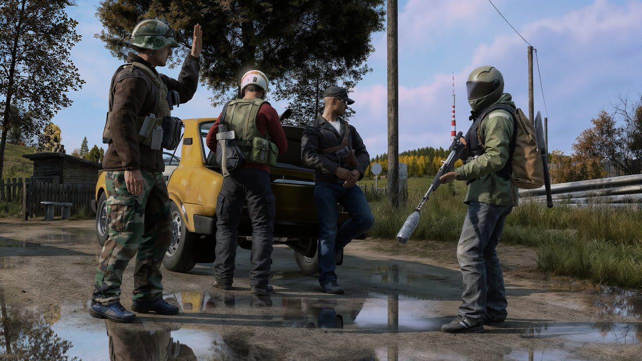 Кадр сервера Vostok DayZ