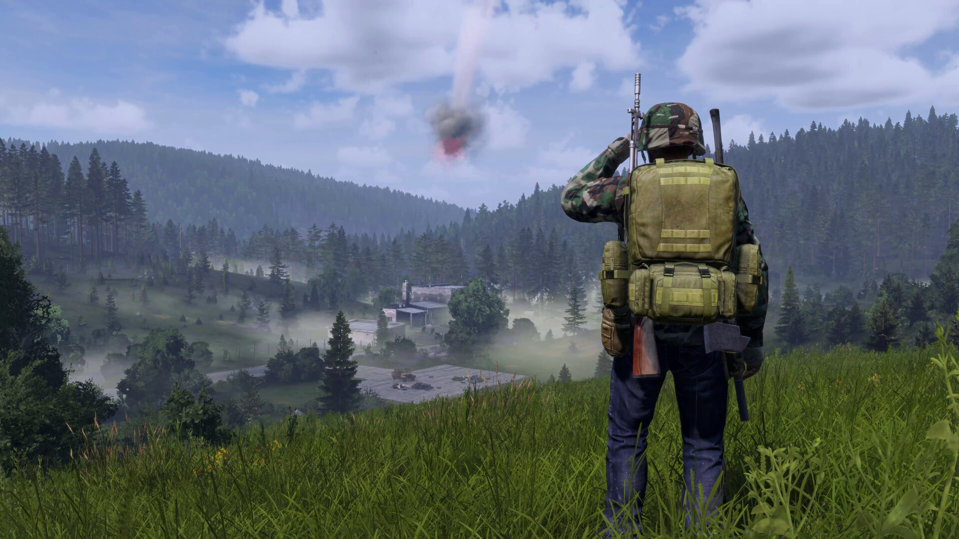 Выживший в поле Chernarus